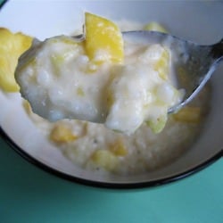 Tropical Rice Pudding