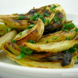 Grilled Fennel with Lemon Oil