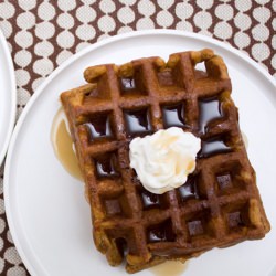Gingerbread Waffles
