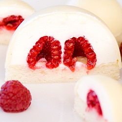 Lemon Mousse Bombes