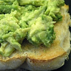 Open-Faced Avocado Sandwich