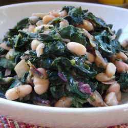 Greens with Cannellini Beans