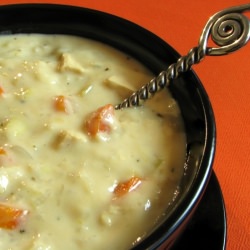 Creamy Chicken and Rice Soup