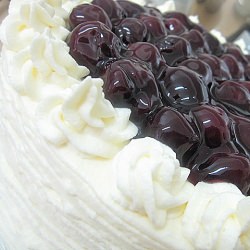 White Forest Cake