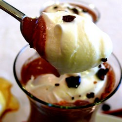 Frozen Peanut Butter Hot Chocolate