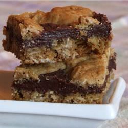 Fudge Nut Layer Bars