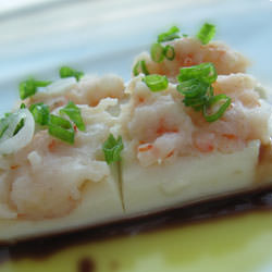 Steamed Stuffed Tofu