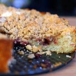 Jam Crumb Cake