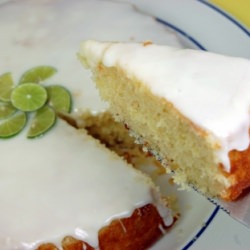 Key Lime Coconut Cake