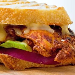 Red Chile Chicken Panini