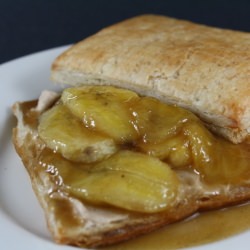Banana Cheesecake Tart