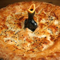 Rabbit and Leek Pie