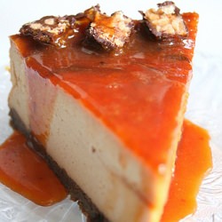 Toffee Crunch Caramel Cheesecake