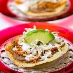 Tostadas de Pollo