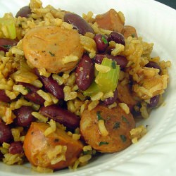 Red Beans, Andouille and Rice
