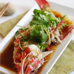 Steamed Red Cod