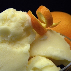 Orange Creamsicle Frozen Yogurt