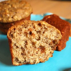 Banana Peanut Butter Oatmeal Muffin