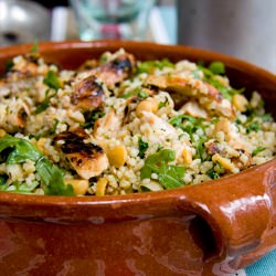 Bulgarwheat Chicken Rocket