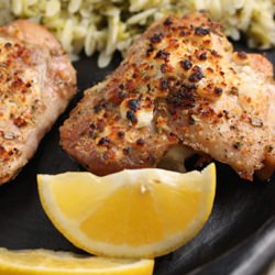 Lemon Feta Chicken with Oregano