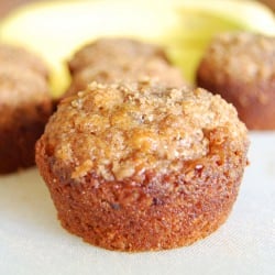 Chocolate Chip Banana Crumb Muffins