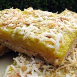 Coconut Lime Squares