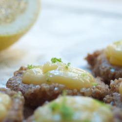 Diamonds With Lemon Curd
