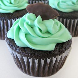 Thin Mint Cupcakes