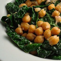 Chickpea and Kale Stirfry