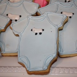 Baby Onesie Cookies