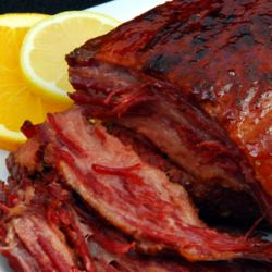Fruit Glazed Corned Beef