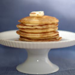 Basic Pancakes, White + Whole Wheat