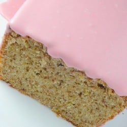 French Yogurt Loaf with POM Glaze
