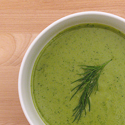 Creamy Split Pea and Petite Pea Soup