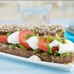 Mozzarella Tomato Sandwich
