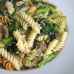 Pasta w/ Sausage and Broccoli Rabe