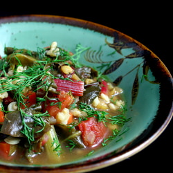 Barley n Lentil Soup w/ Swiss Chard