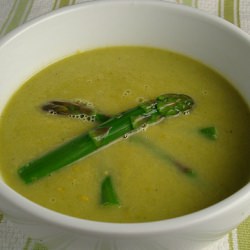 Lemony Asparagus Soup