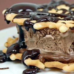Italian Pizzelle Ice Cream Sandwich