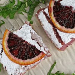 Blood Orange ‘Lemon’ Bars