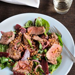 Warm Lamb Salad