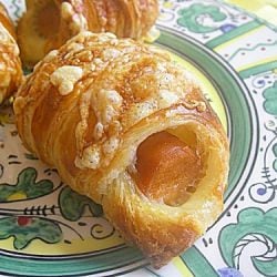 Hot Dog Wrapped in Croissant