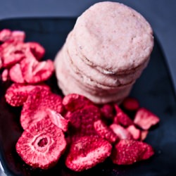 Strawberry Melting Moments