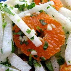 Jicama and Mandarin Orange Salad