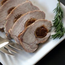 Pork Roast Stuffed with Figs