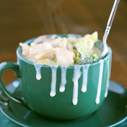 Broccoli and Chicken Noodle Soup
