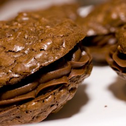 Chocolate Oatmeal Sandwich Cookies