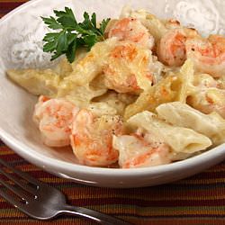 Gruyere & Shrimp Pasta