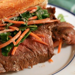 Vietnamese Style Steak Sandwiches