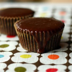 Vegan Pomegranate Cupcakes